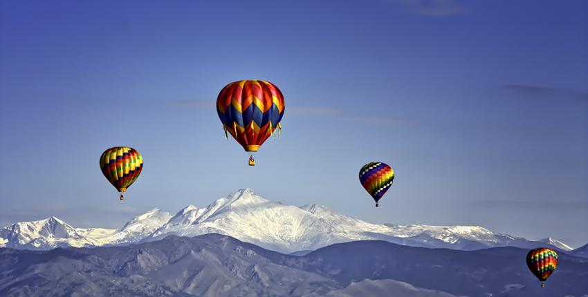 hot air balloon rides colorado
