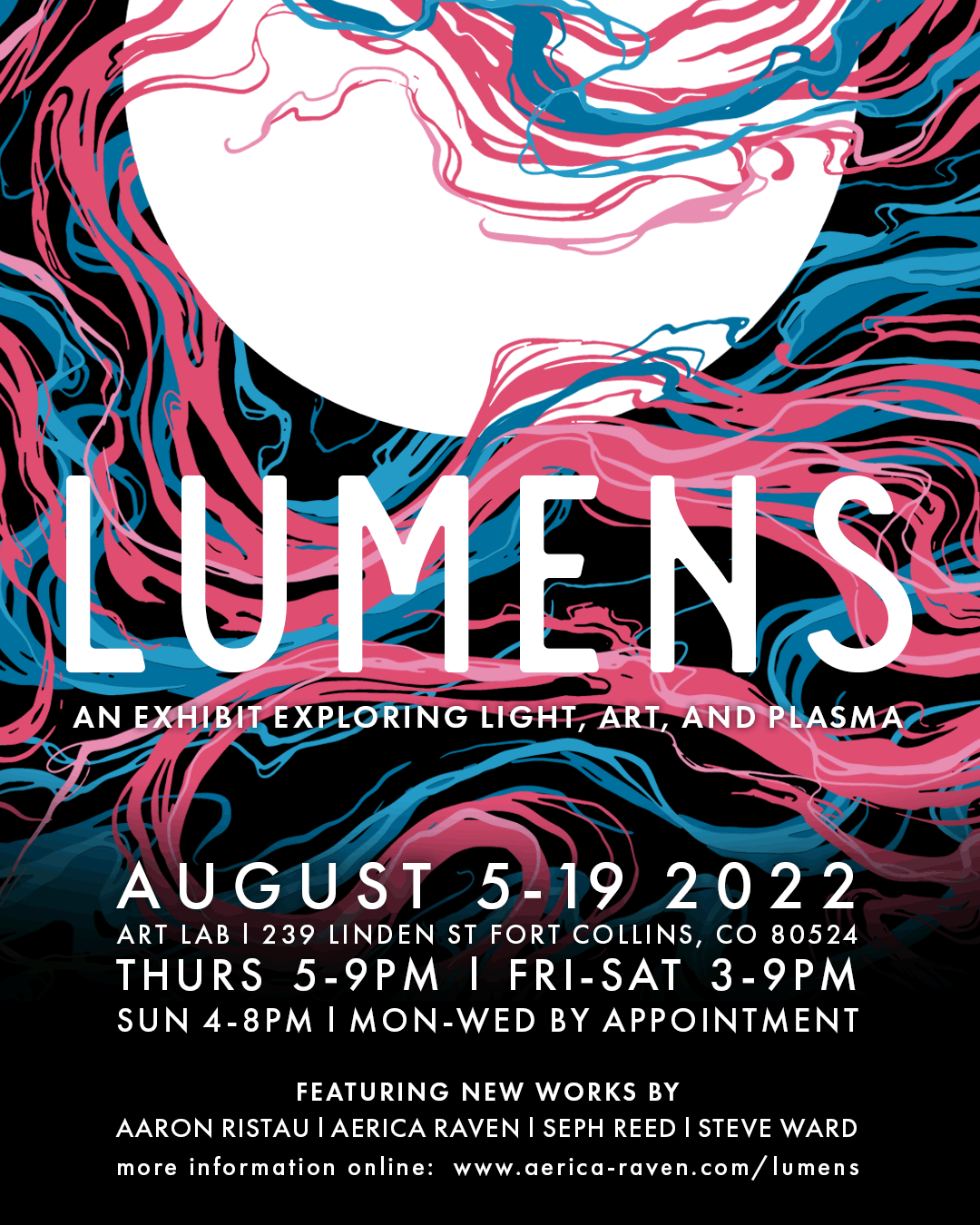 Lumens: light, art, plasma