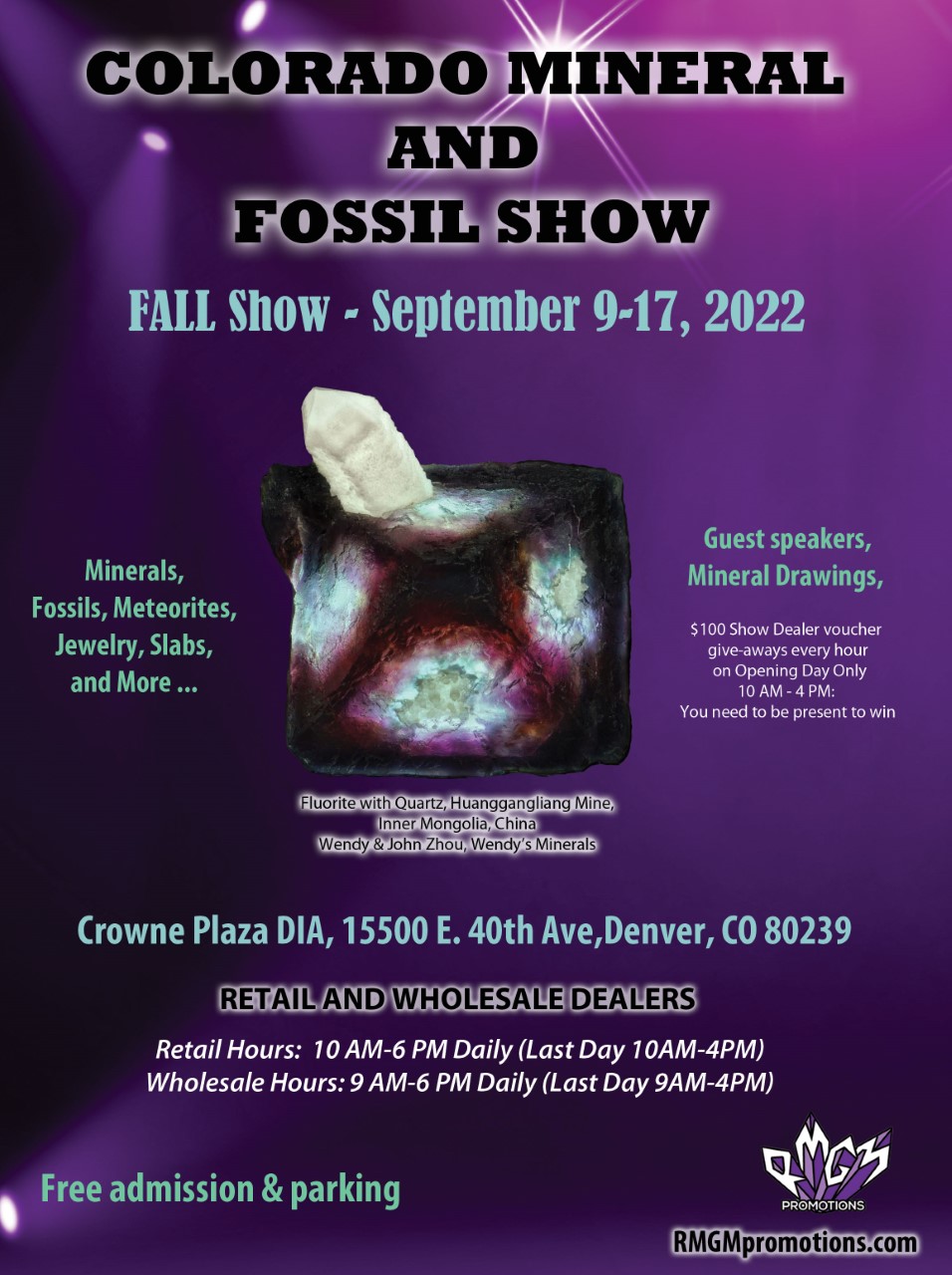 Colorado Mineral and Fossil Fall Show