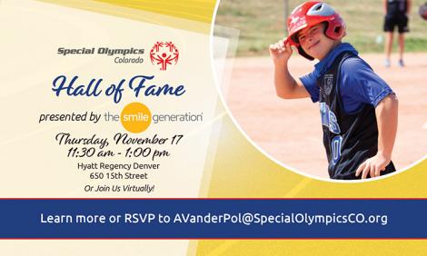 Special Olympics Colorado Hall of Fame Luncheon