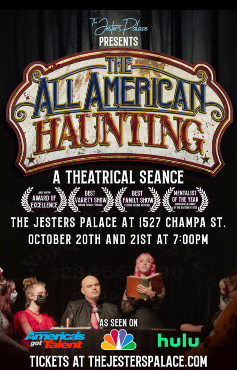 Anthem and Aria Present: The All-American Haunting (Séance at The Jester’s)