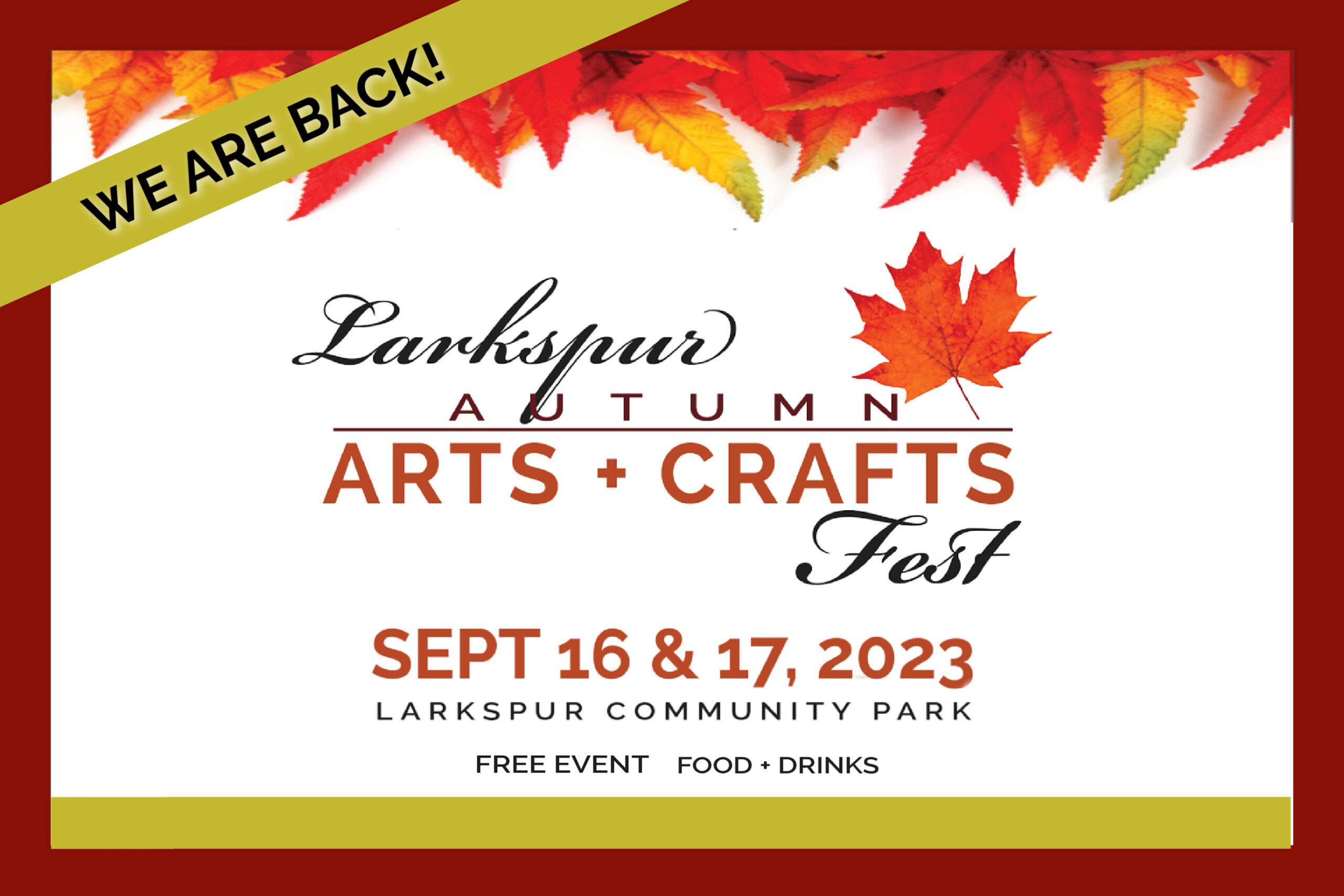 Larkspur Arts & Crafts Festival