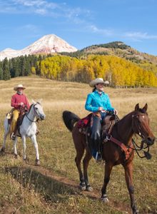 Summer horseback riding