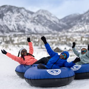 Frisco quaint resort town tubing hill