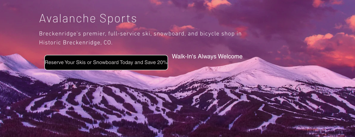 Avalanche Sports Breck's Premier Sports Shop