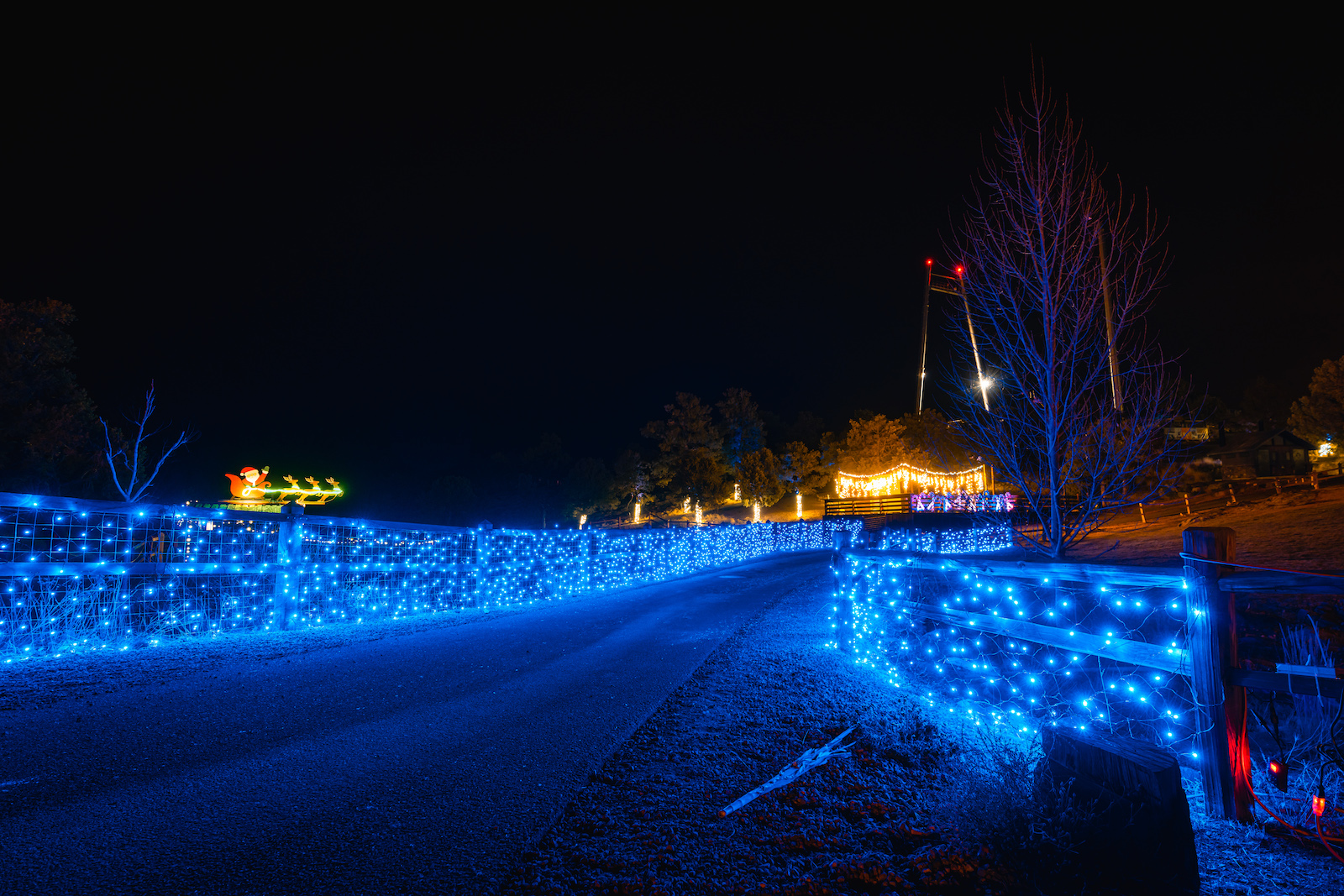 Bridge of Lights blue